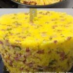 Cuscuz de Flocão com Linguiça e Legumes Surpreendente