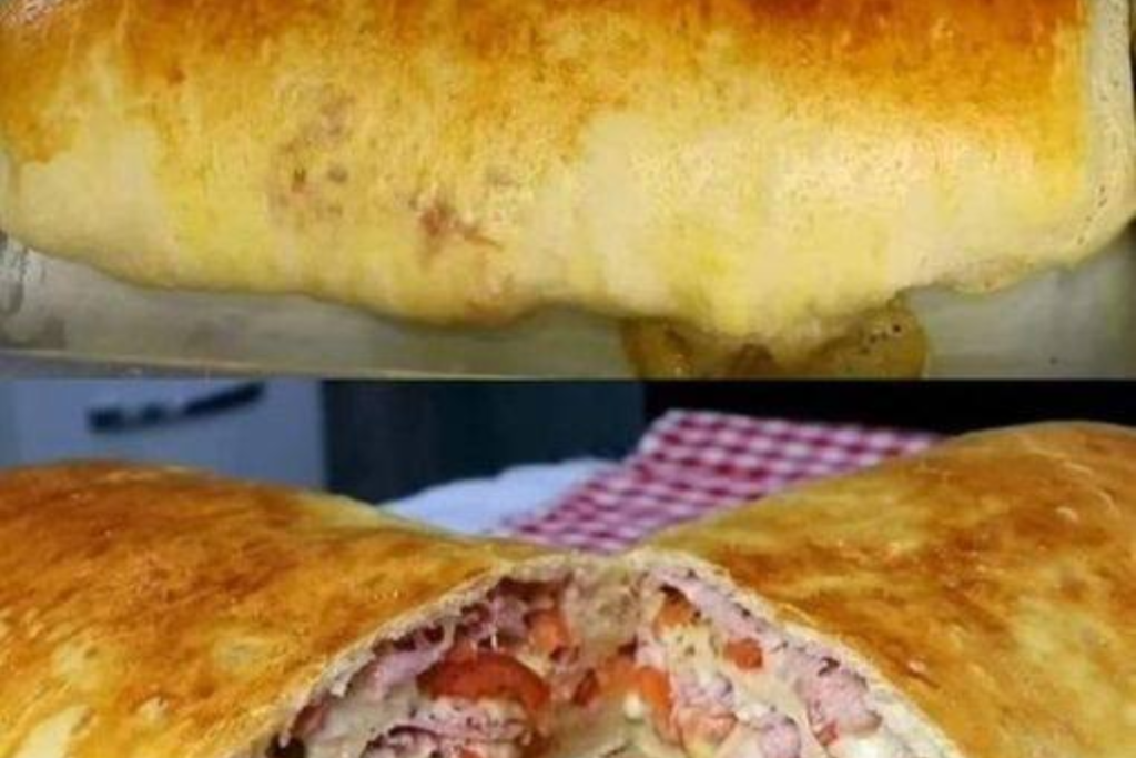 Pão Recheado que Conquista Corações com Sua Maciez e Sabor