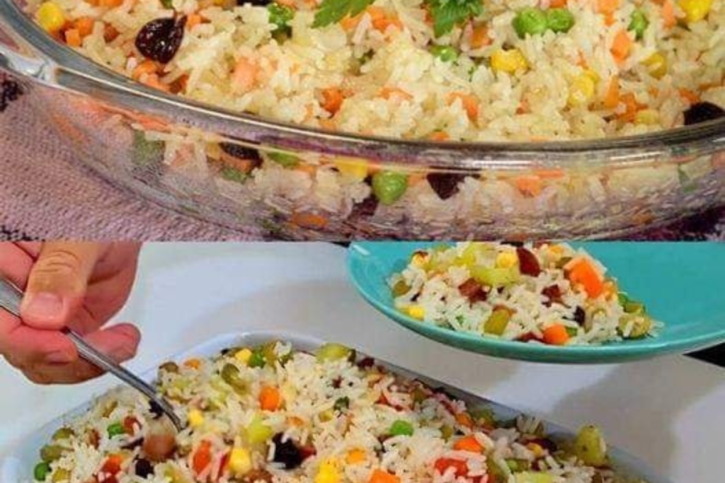 Receita de Arroz à Grega: Um Acompanhamento Colorido e Delicioso!