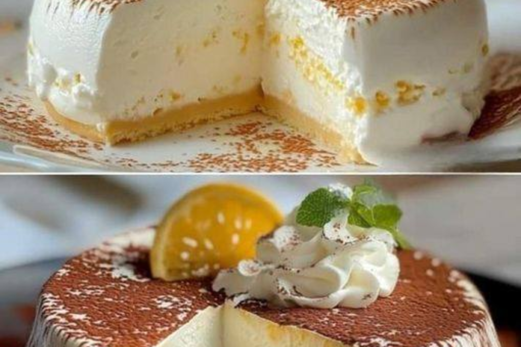 Deliciosa Sobremesa Gelada com Leite Condensado e Merengue Cremoso