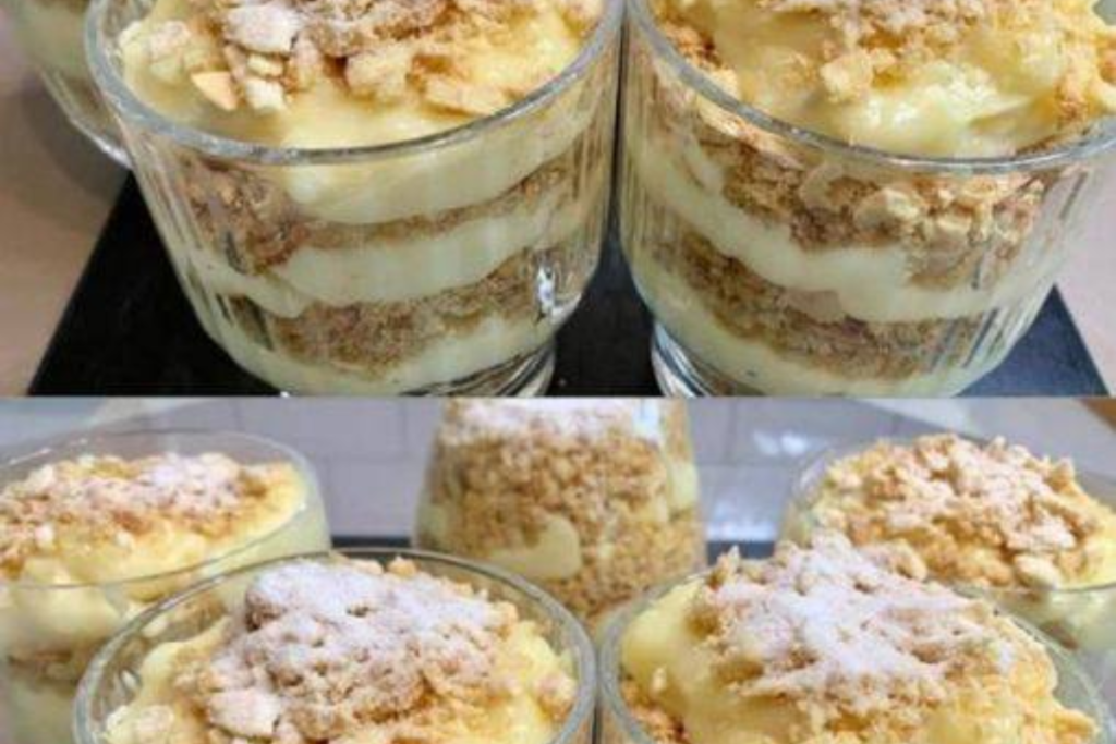 Sabor Irresistível com Camadas Crocantes e Creme de Baunilha