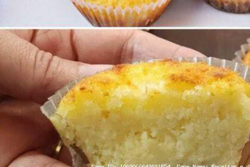Queijadinha Irresistível com Coco e Queijo em Forminhas Fáceis – Uma Delícia Prática!