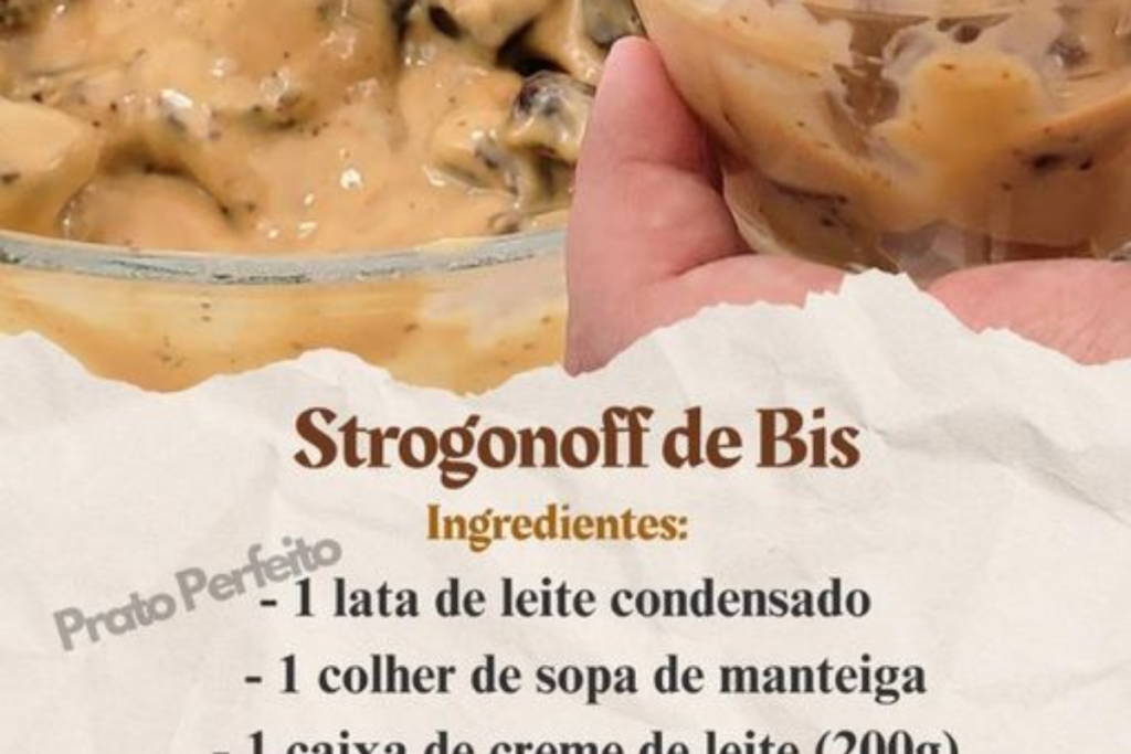 Strogonoff de Bis Cremoso que Vai Conquistar Seu Coração