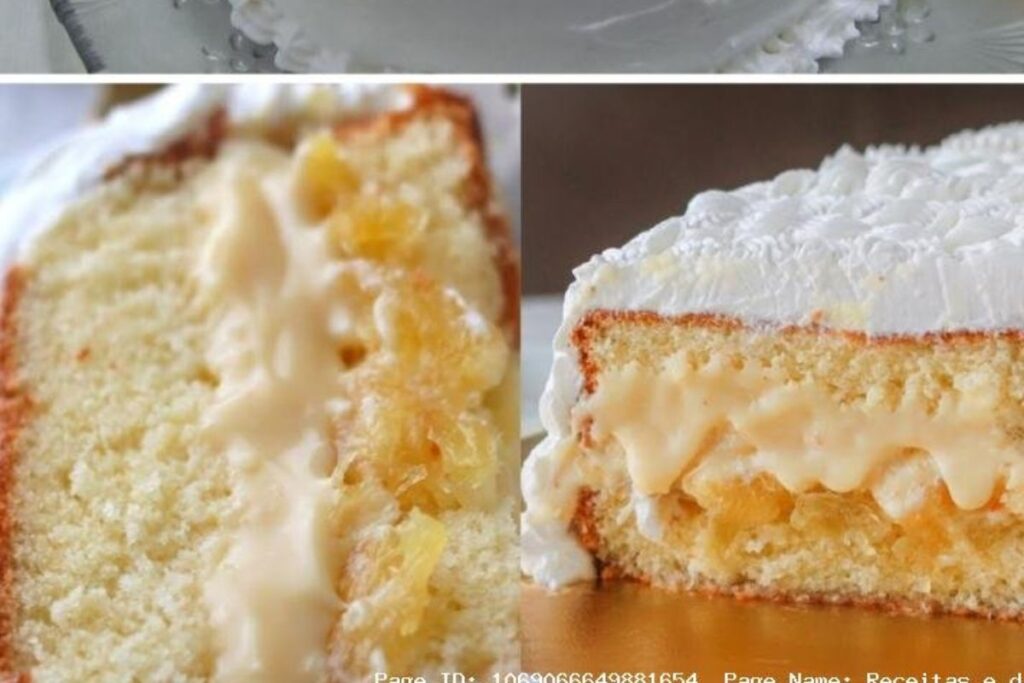 Bolo Trufado de Abacaxi que Vai Surpreender sua Festa