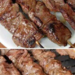 Espeto de Fraldinha Suculenta com Marinada Especial que Encanta