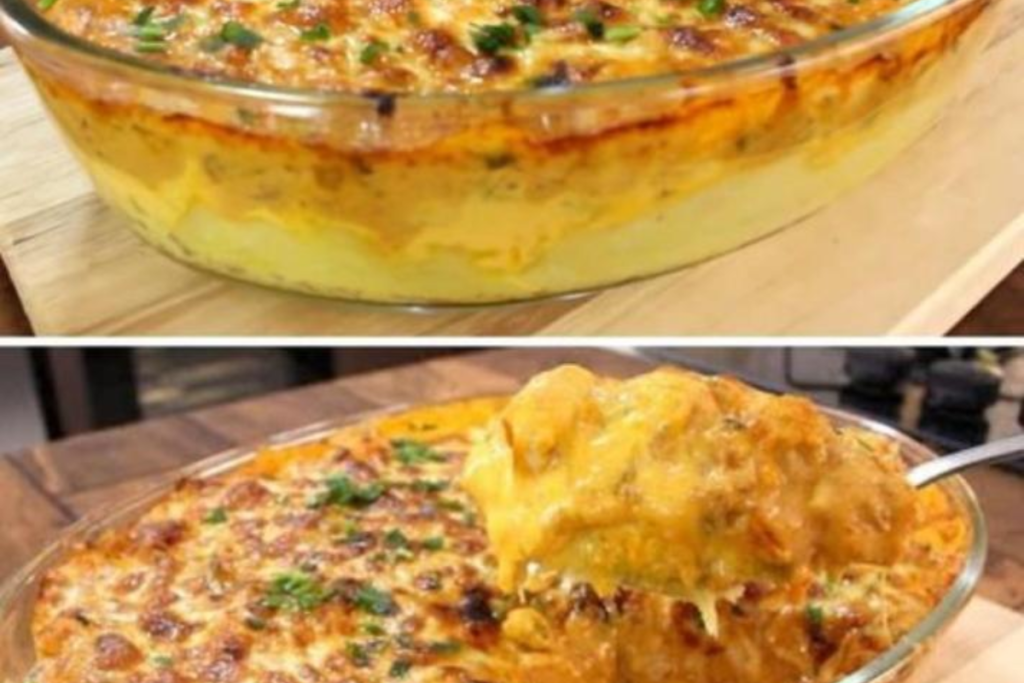 Frango Suculento com Mandioca Cremosa – Uma Receita Incrível para Surpreender