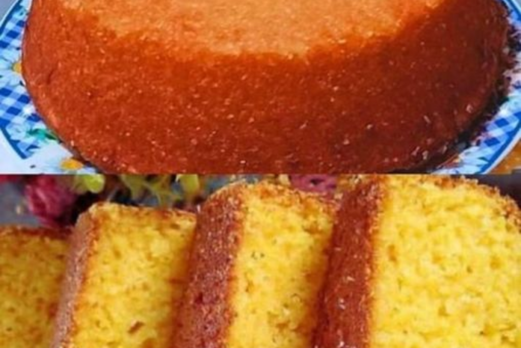 O Surpreendente Bolo de Flocão de Milho que Derrete na Boca – Receita Simples e Deliciosa!