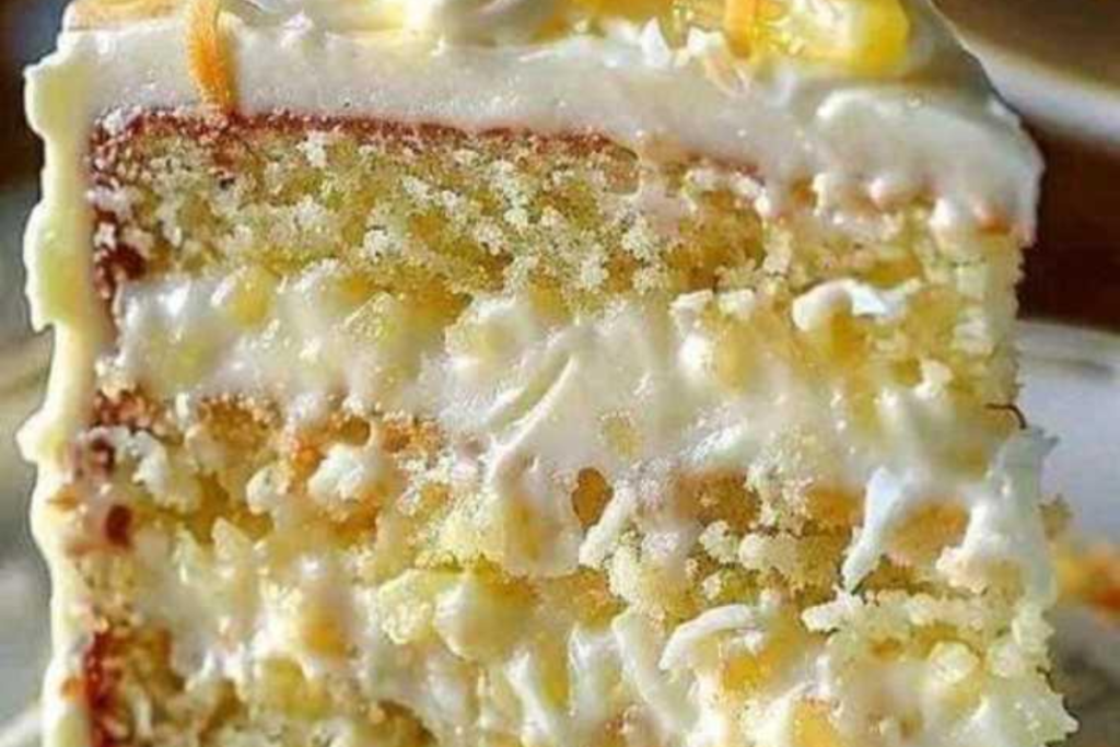 Bolo de Abacaxi e Coco Irresistível que Vai Surpreender Sua Família