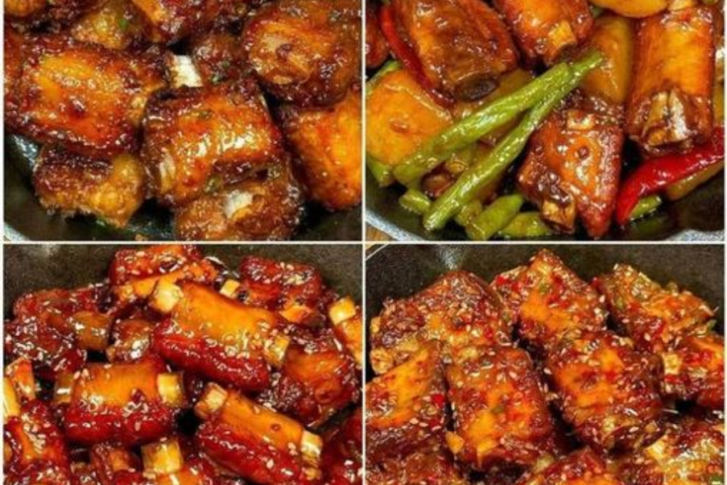 Costelinha de Porco com Molho Agridoce: Um Sabor Irresistível que Vai Deixar Todos com Água na Boca!
