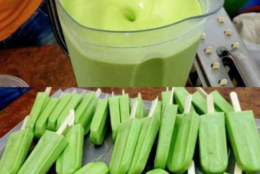 Picolé de Abacate Cremoso que Refresca e Nutre Seu Verão