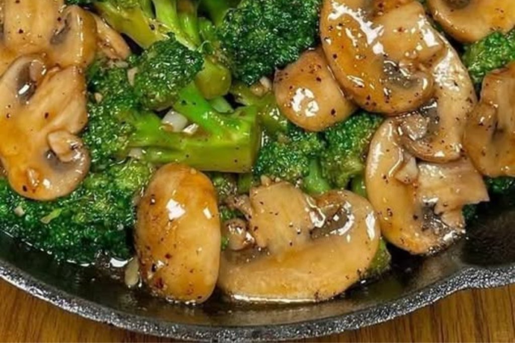 Receita de Refogado de Brócolis e Cogumelos: Saudável e Irresistível