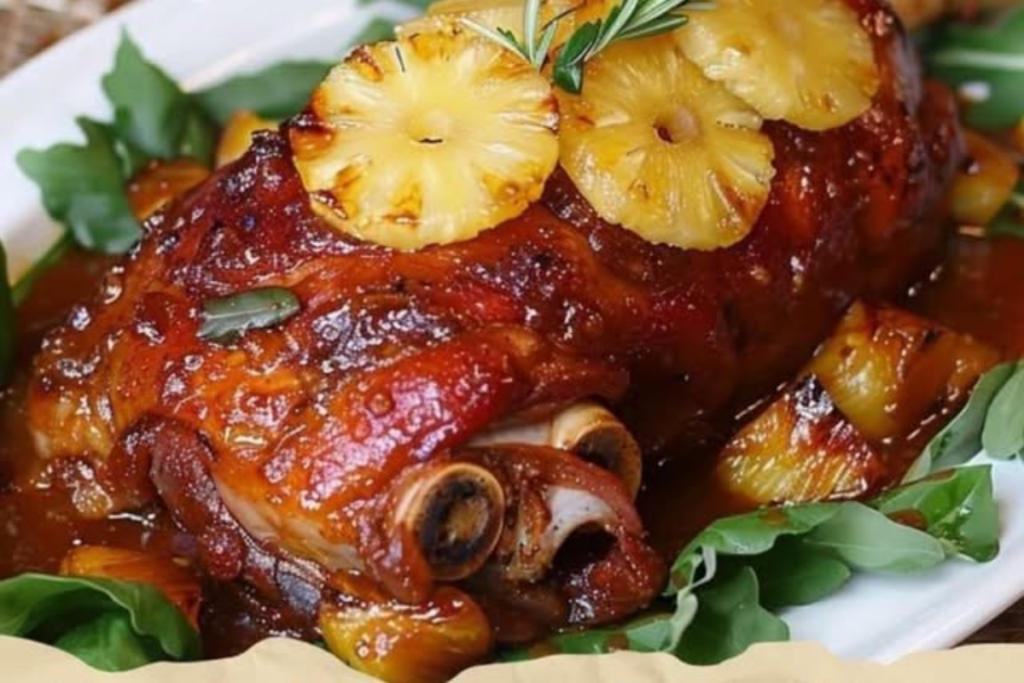 Pernil com Molho de Abacaxi Caramelizado: Uma Receita Surpreendente e Irresistível